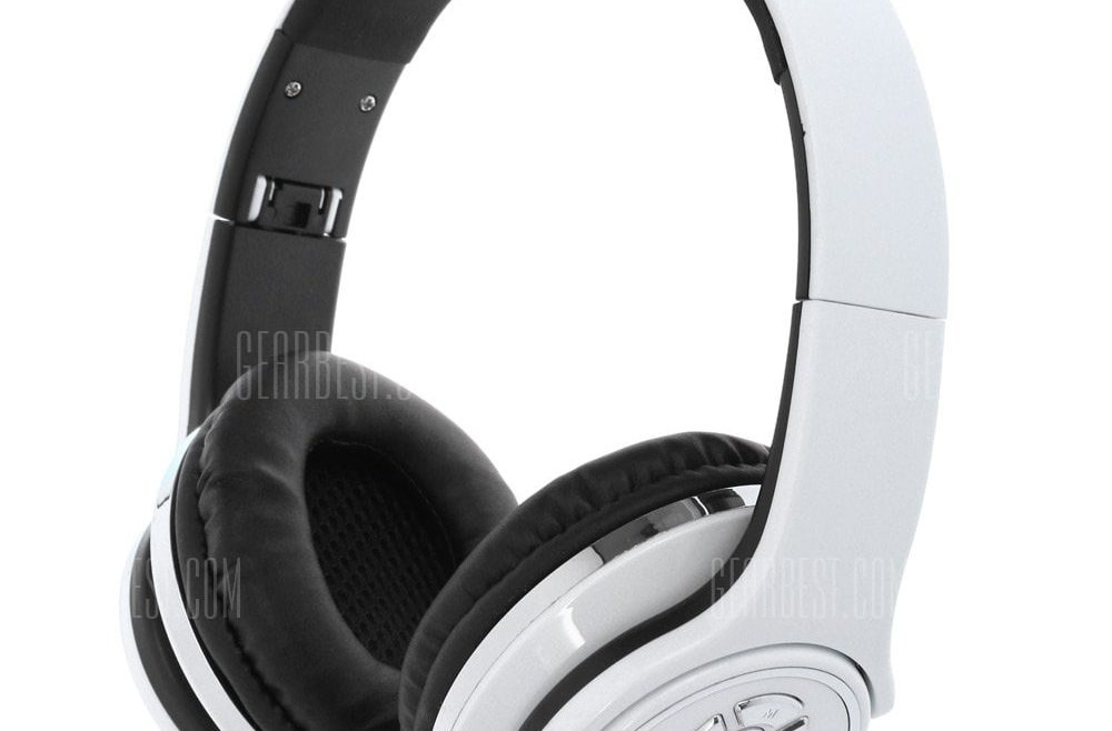 offertehitech-gearbest-H-666 Bluetooth Wireless Headphones Headband with Mic FM Function