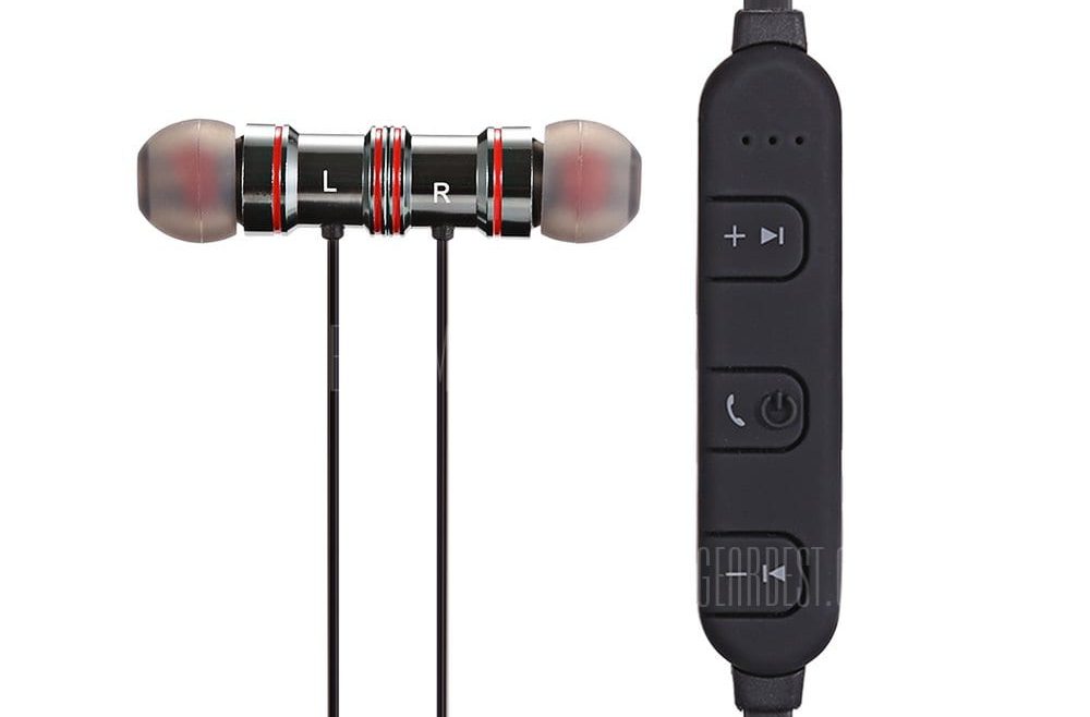 offertehitech-gearbest-HST - 11 Magnetic In-ear Stereo Bluetooth Sports Earbuds