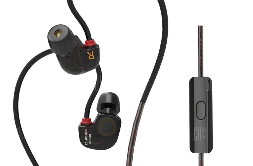 offertehitech-gearbest-KZ ATE-S 3.5mm Jack HiFi In-ear Earphones with Mic