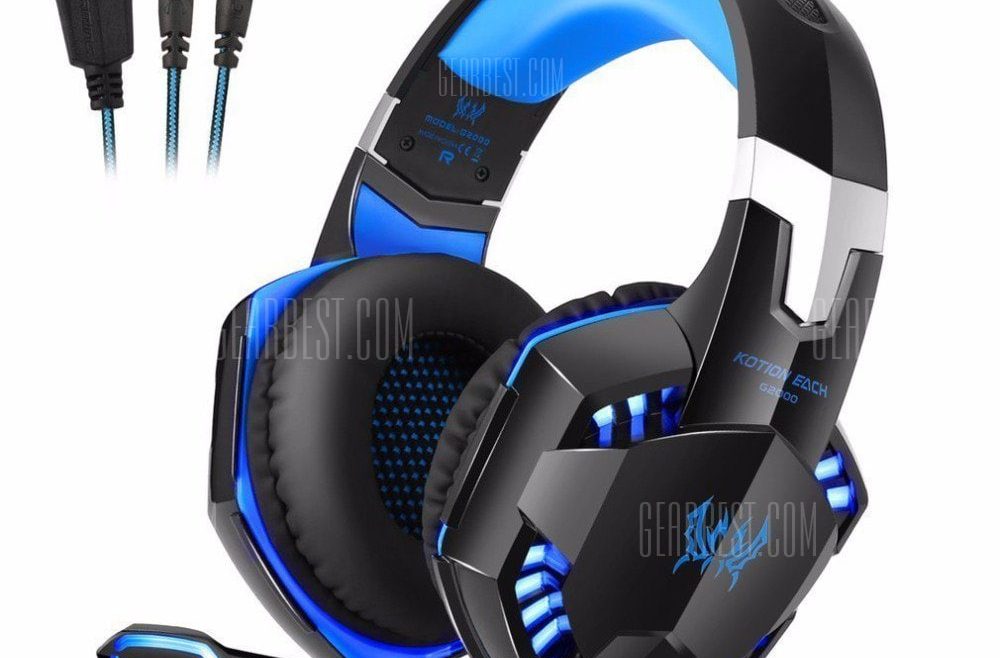 offertehitech-gearbest-Latest Version Noise Cancelling Gaming Headset Over Ear Game Gaming Headphone Headset Earphone Headband with Mic Stere
