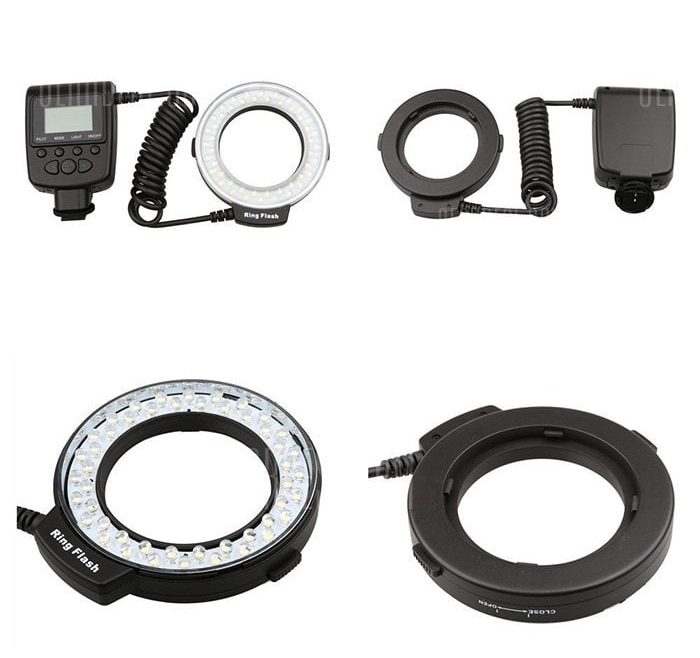 offertehitech-gearbest-Lightdow LD - 48 Macro LED Ring Flash Light