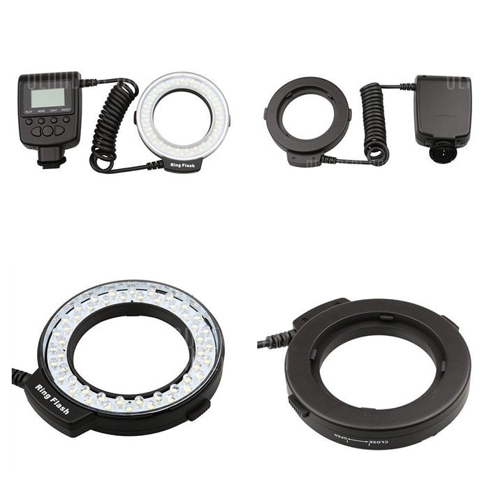 offertehitech-gearbest-Lightdow LD - 48 Macro LED Ring Flash Light