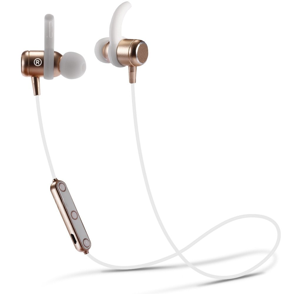 offertehitech-gearbest-M2 Wireless Bluetooth Sports Neckband Earbuds
