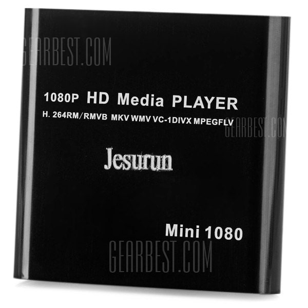 offertehitech-gearbest-MP021 - F10 Portable Home HD Media Player Support HDMI AV USB SD Card Input