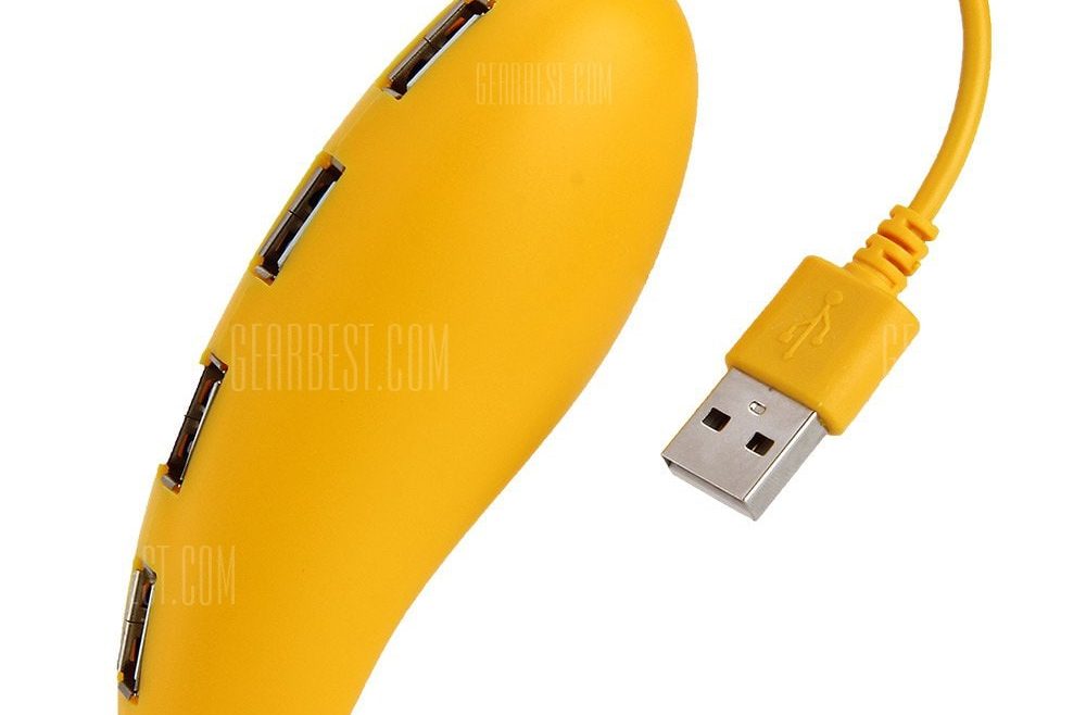 offertehitech-gearbest-Mango Shape 4 Ports USB 2.0 Hub