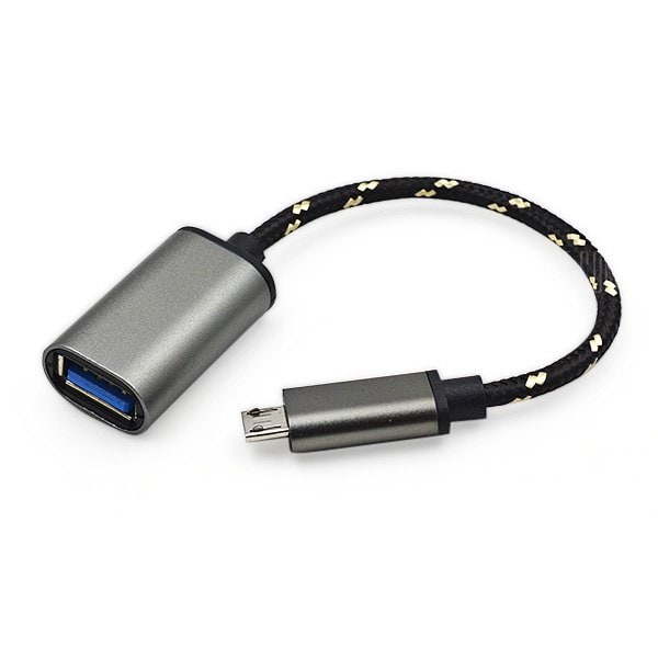 offertehitech-gearbest-Micro USB Male to USB 3.0 Female OTG Converter Adapter