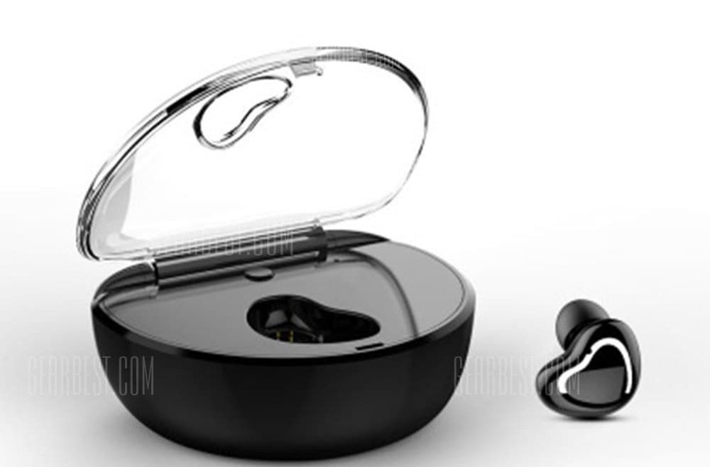 offertehitech-gearbest-Mini with Charging Box 4.1 Wireless Bluetooth Headset Stealth for X7