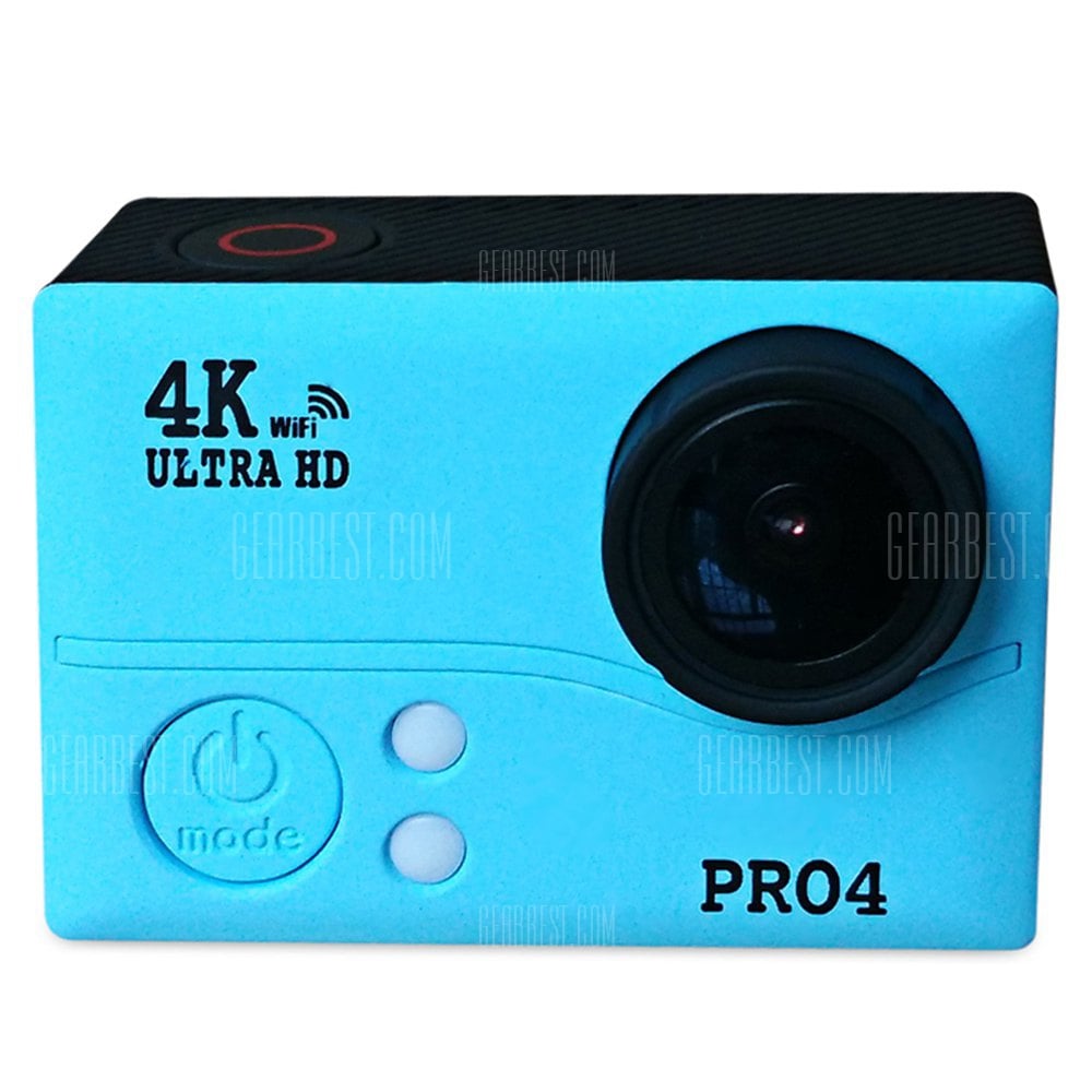 offertehitech-gearbest-PRO4 4MP 4K Ultra HD 170 Degree Wide Angle WiFi Action Camera