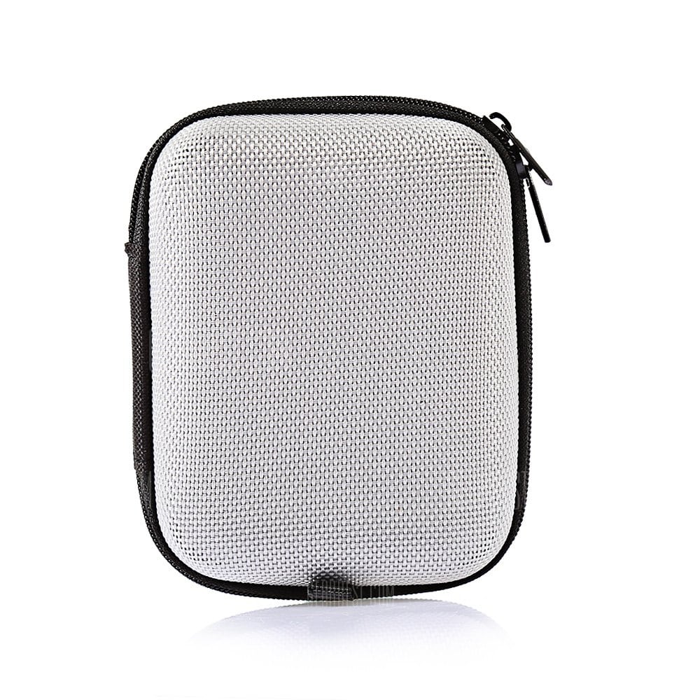 offertehitech-gearbest-Portable EVA Earphones Accessory Zipper Box