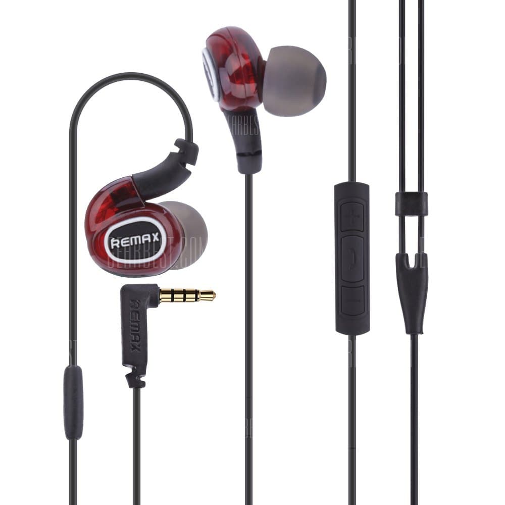 offertehitech-gearbest-REMAX RM - S1 Pro In-ear Wired Sport Earphone