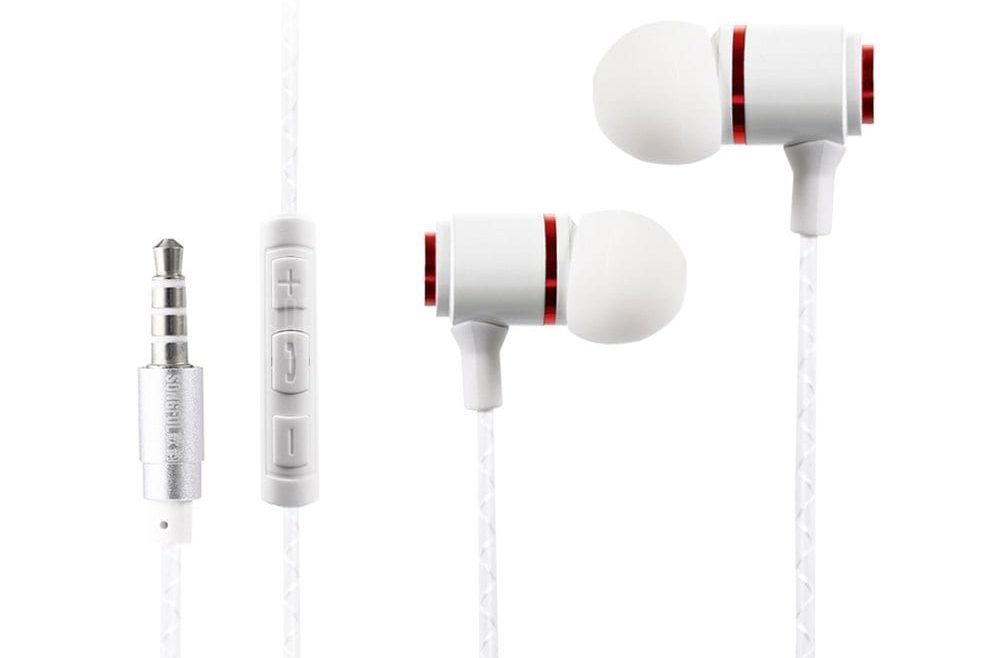 offertehitech-gearbest-SONGFUL F6C Wired Noise-canceling In Ear Earphones