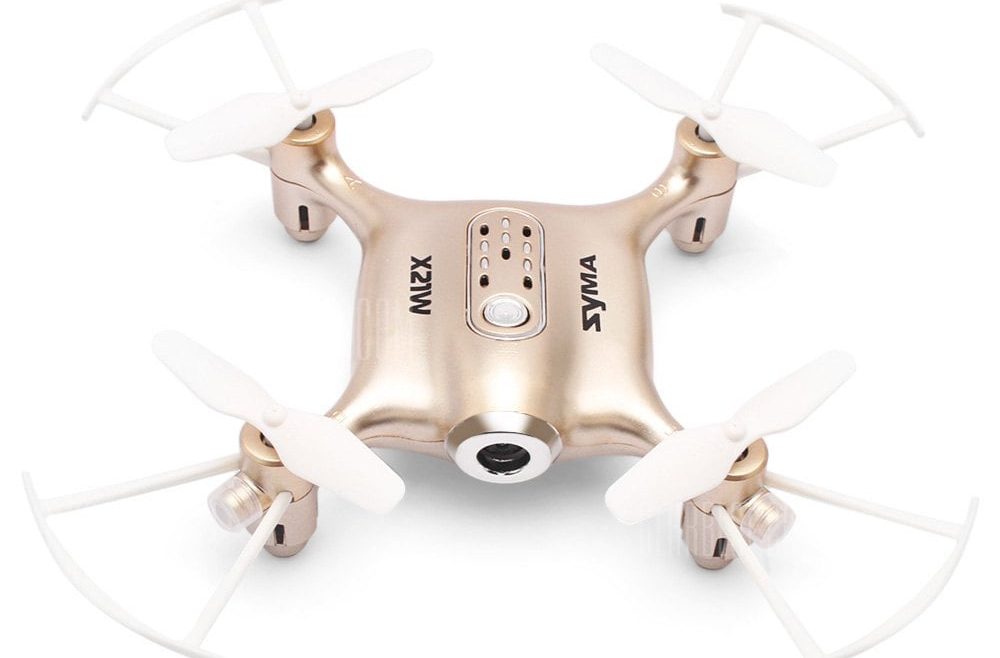 offertehitech-gearbest-SYMA X21W Mini RC Selfie Pocket Drone - RTF