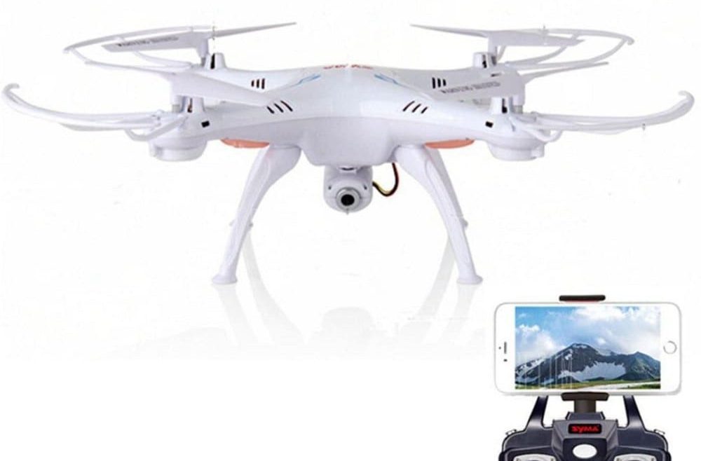 offertehitech-gearbest-SYMA X5SW RC Drone FPV Real-time Transmission with HD Camera 6-Axis RC Helicopter