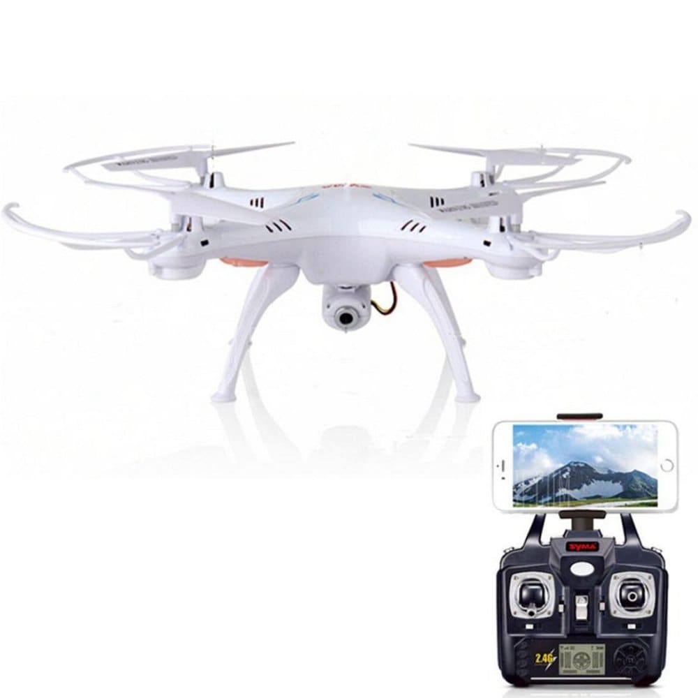 offertehitech-gearbest-SYMA X5SW RC Drone FPV Real-time Transmission with HD Camera 6-Axis RC Helicopter