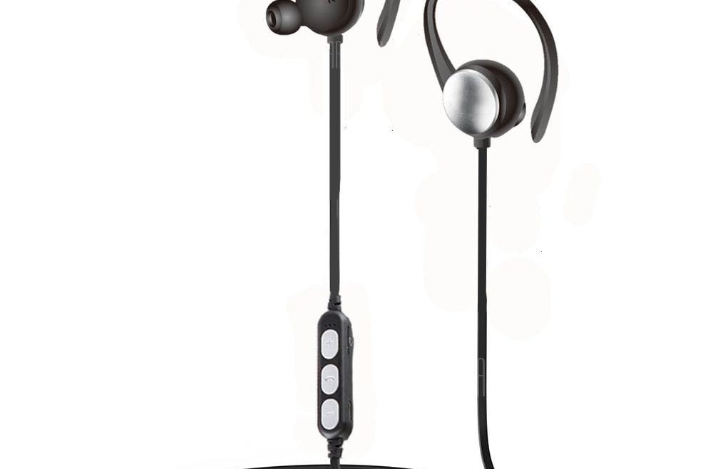 offertehitech-gearbest-Sports Bluetooth Earphone  Wirless Handfree Headphones MIC with TF Card Slot For Phone