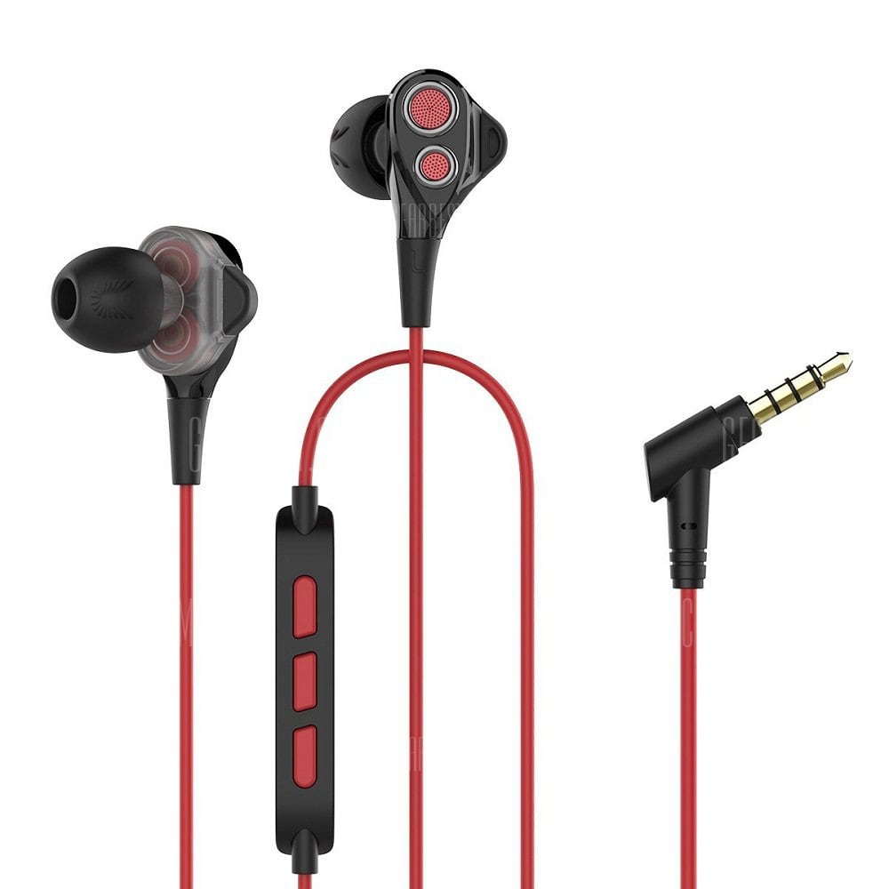 offertehitech-gearbest-UIISII T8 In-ear Stereo Earphones with Mic