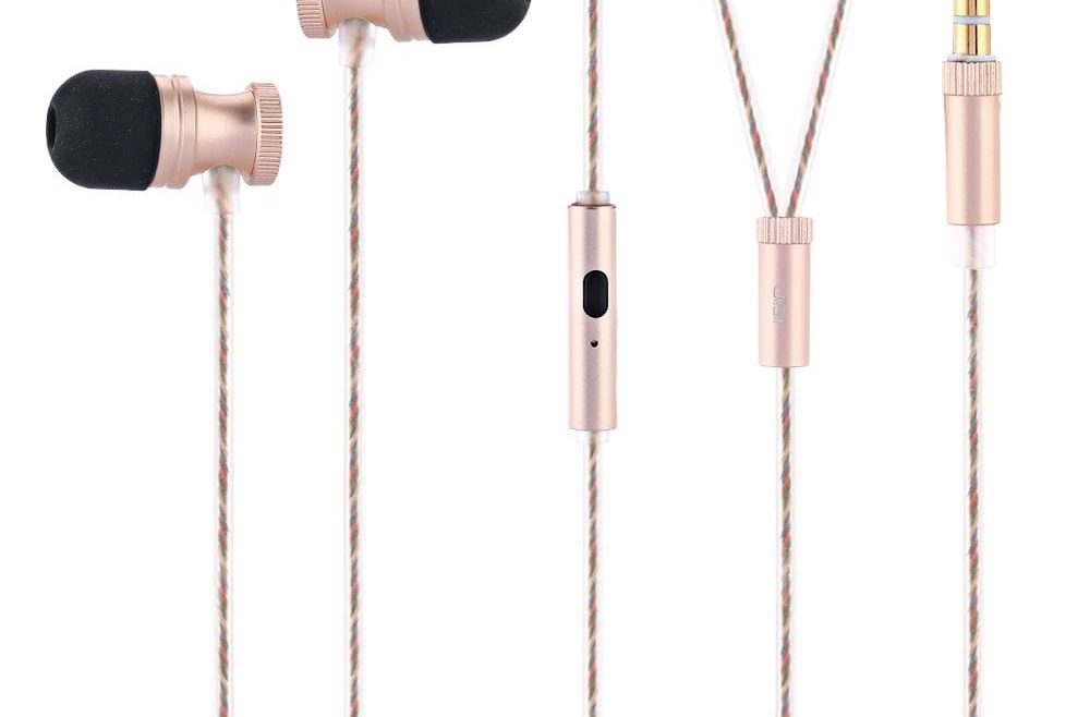 offertehitech-gearbest-UIISII US80 Wired In-ear Metal HiFi Earphones