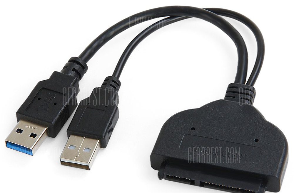 offertehitech-gearbest-USB 3.0 to Sata Converter Cable