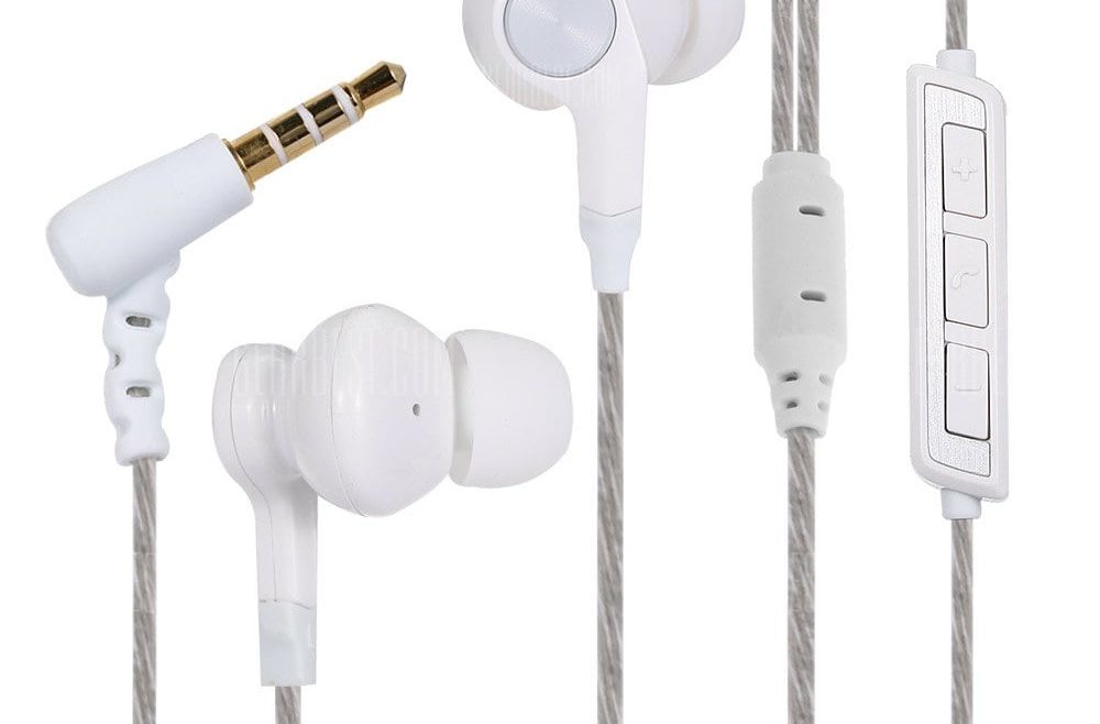 offertehitech-gearbest-Vots QT100 In-ear Stereo HiFi Sport Earphone with Mic