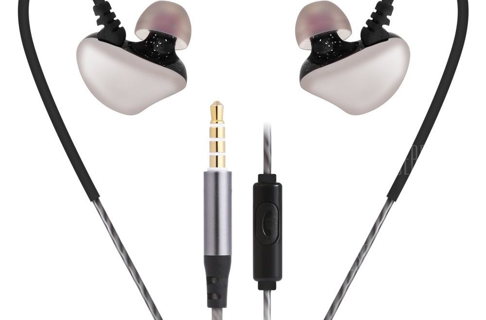 offertehitech-gearbest-X6 Deep Bass Wired Sport Earbuds In-ear Earphones