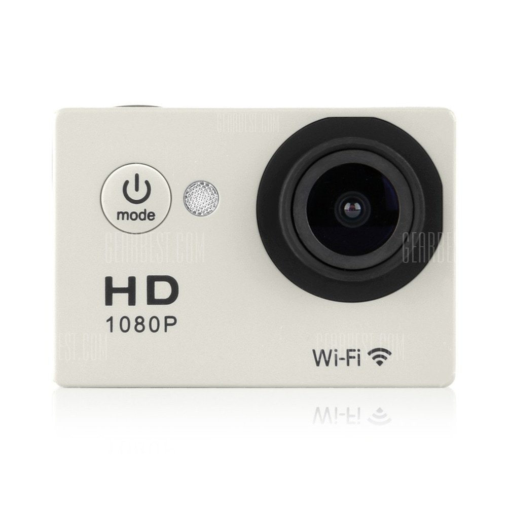 offertehitech-gearbest-Y8 30M Waterproof WiFi Full HD H264 1080p 12Mp Video DV Action Sports Camera Sliver EU