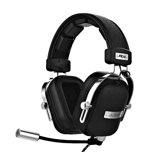 offertehitech-AJAZZ AX300 Foldable USB Wired Gaming Headphones with Mic - Black
