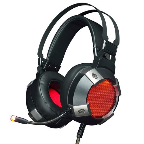offertehitech-Ajazz AX361 Over-Ear Gaming Headset with Mic USB+3.5mm RGB Backlight for PC/Laptop - Black