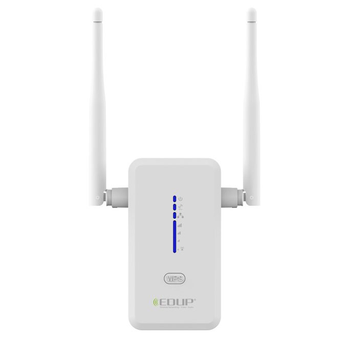 offertehitech-EDUP EP-AC2931 802.11AC 750Mbps 2.4GHz / 5.8GHz Dual Bands Wireless Repeater AP WiFi Repeater - White