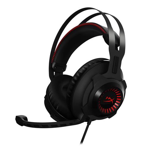 offertehitech-Kingston HyperX Cloud Revolver Gaming Headset with Mic Noise Cancelling 3.5mm Jack - Black