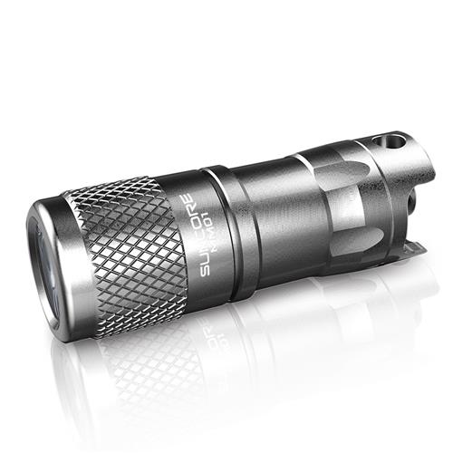 offertehitech-SUNCORE MM01 Mini Highlight Flashlight Adjustable 9lumens 130lumens Outdoor Waterproof USB Rechargeable Torch 6.5h Endurance - Silver