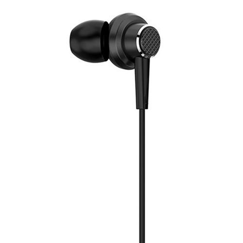 offertehitech-UIISII GT900 In-ear Metal Stereo Earphones with Mic On-cord Control 3.5mm Jack - Black