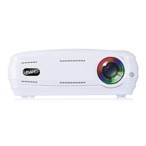 offertehitech-Uhappy U58 PRO Android 6.0 Smart Projector 3200lum LED Lamp 1280*768 S905X 1G/8G WIFI - White