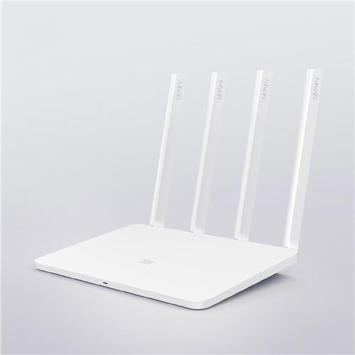 offertehitech-Original Xiaomi Mi WiFi 3 Xiaomi Router 3 Smart Mini WiFi Repeater 4 Antennas 1167Mbps Dual Band 128MB Flash ROM Support iOS Android APP - White(CN Version)