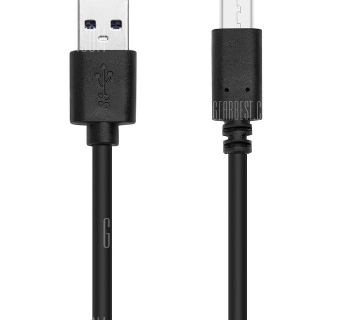 offertehitech-gearbest-1M USB 3.1 Type C Male to USB 3.0 Male Extension Cord