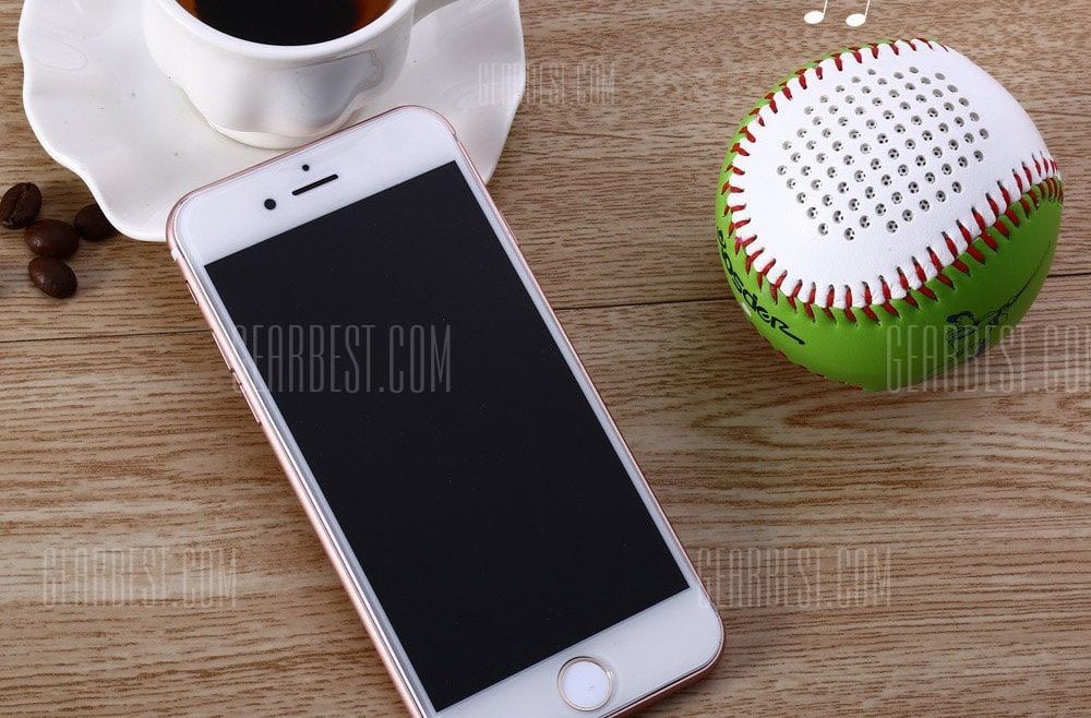 offertehitech-gearbest-Aosder BL001 Baseball Wireless Bluetooth Rechargeable Speaker