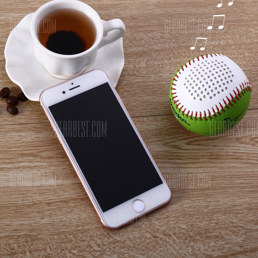 offertehitech-gearbest-Aosder BL001 Baseball Wireless Bluetooth Rechargeable Speaker
