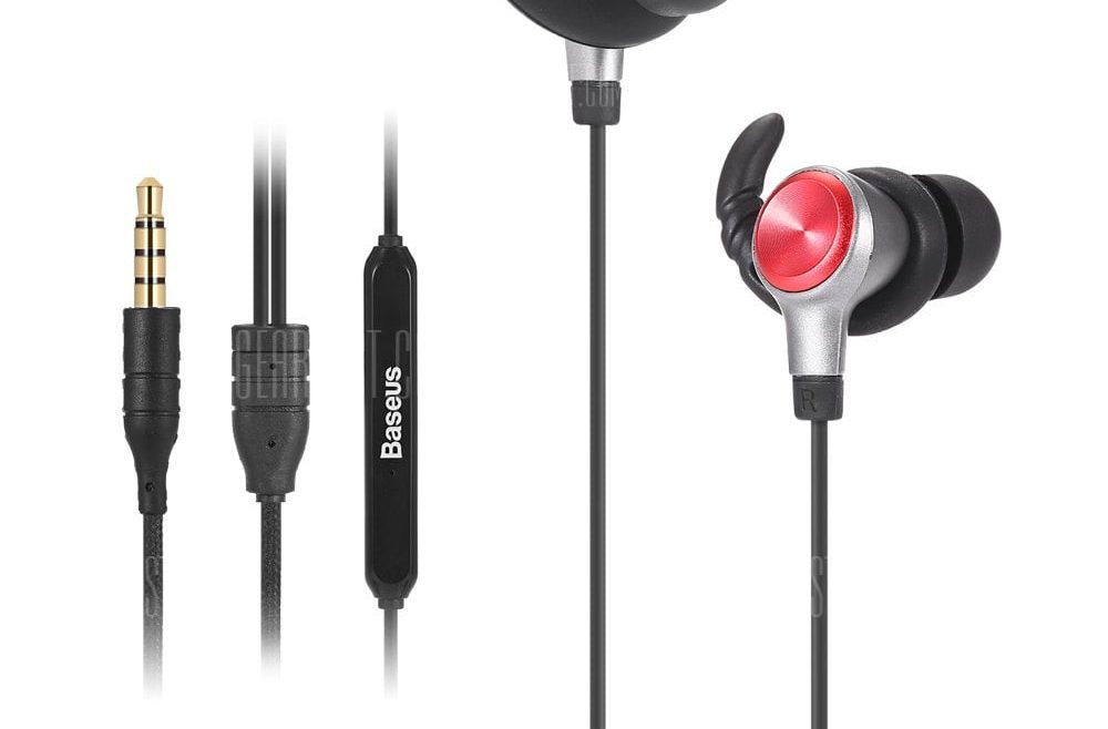 offertehitech-gearbest-Baseus H31 In-ear Stereo HiFi Earphones with Mic