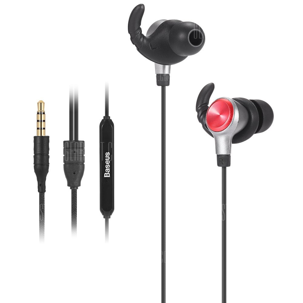 offertehitech-gearbest-Baseus H31 In-ear Stereo HiFi Earphones with Mic