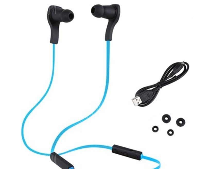 offertehitech-gearbest-Bluetooth Magnetic Headphones Bluetooth 4.1 Stereo Earphones Wireless Sweatproof Sports Earbuds with Built-in Mic for iPhone and Smart Phones
