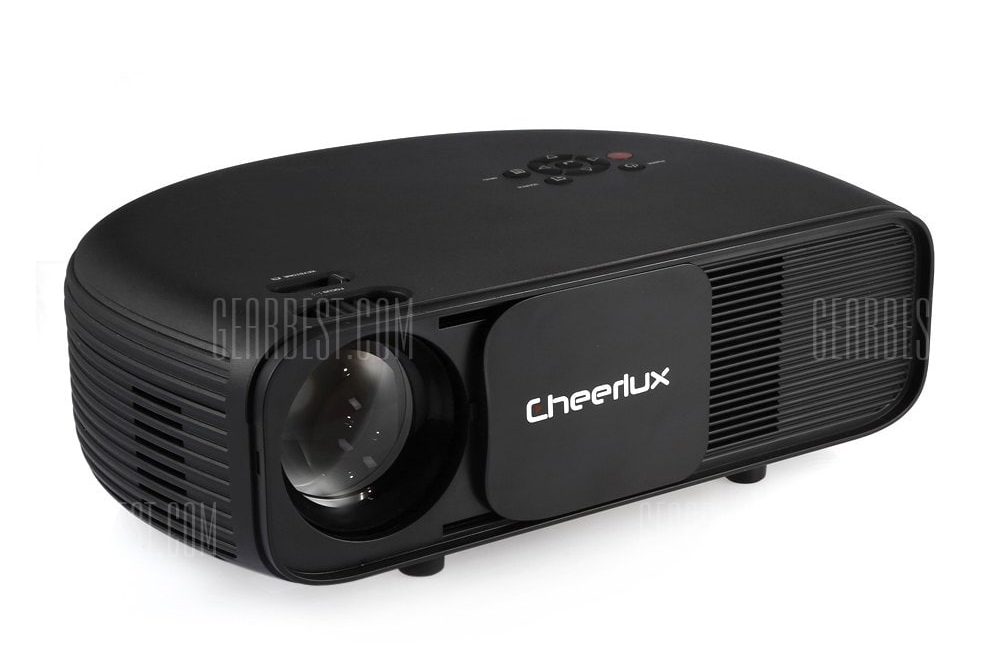 offertehitech-gearbest-Cheerlux CL760 320 ANSI Lumens LCD Video Projector US PLUG