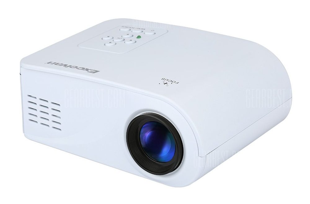 offertehitech-gearbest-Excelvan X6 Projector 480 x 320p 2.4 inch LCD