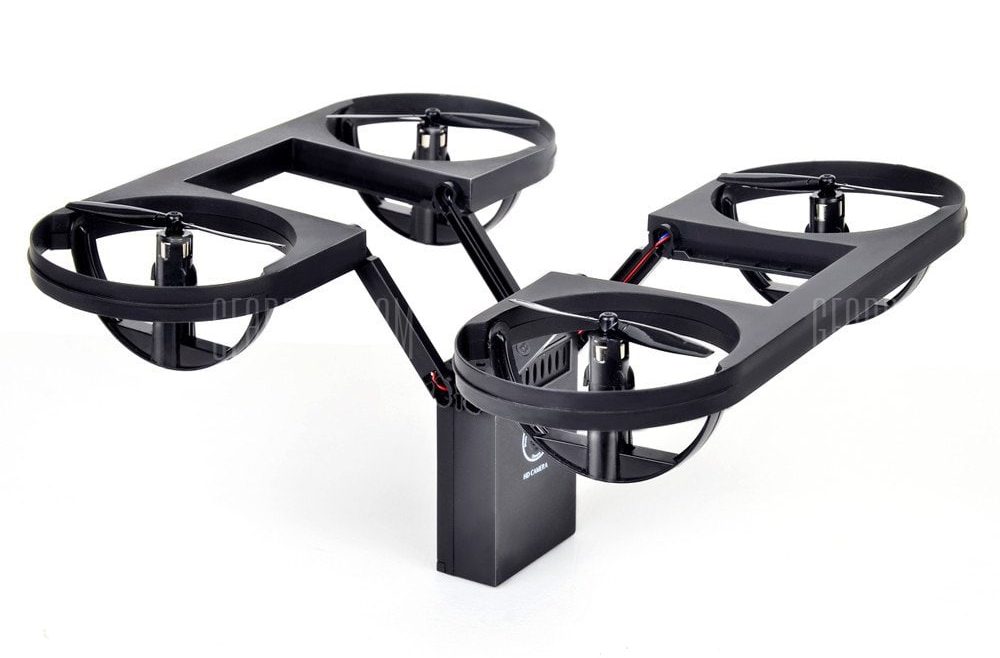 offertehitech-gearbest-Foldable Selfie Drone with 2.0MP Camera Phone Control WiFi FPV Quadcopter