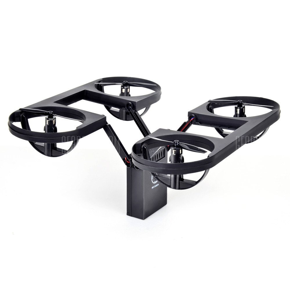 offertehitech-gearbest-Foldable Selfie Drone with 2.0MP Camera Phone Control WiFi FPV Quadcopter