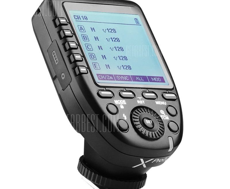 offertehitech-gearbest-Godox Xpro - N TTL 2.4G Wireless Trigger with LCD Screen