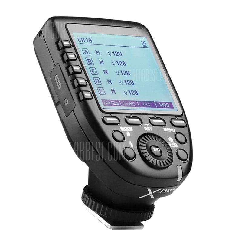 offertehitech-gearbest-Godox Xpro - N TTL 2.4G Wireless Trigger with LCD Screen