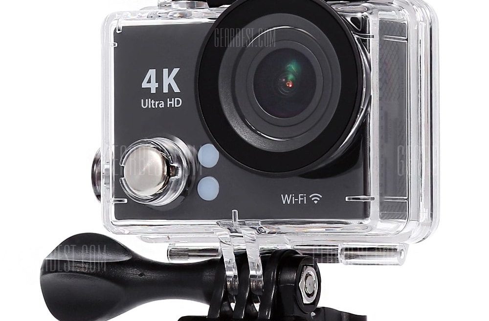 offertehitech-gearbest-H2 Ultra HD 4K WiFi Action Camera EU PLUG