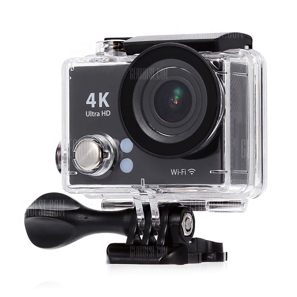 offertehitech-gearbest-H2 Ultra HD 4K WiFi Action Camera EU PLUG