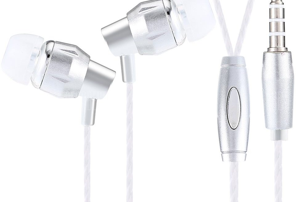 offertehitech-gearbest-KSD - A28 In-ear Earphones with Microphone