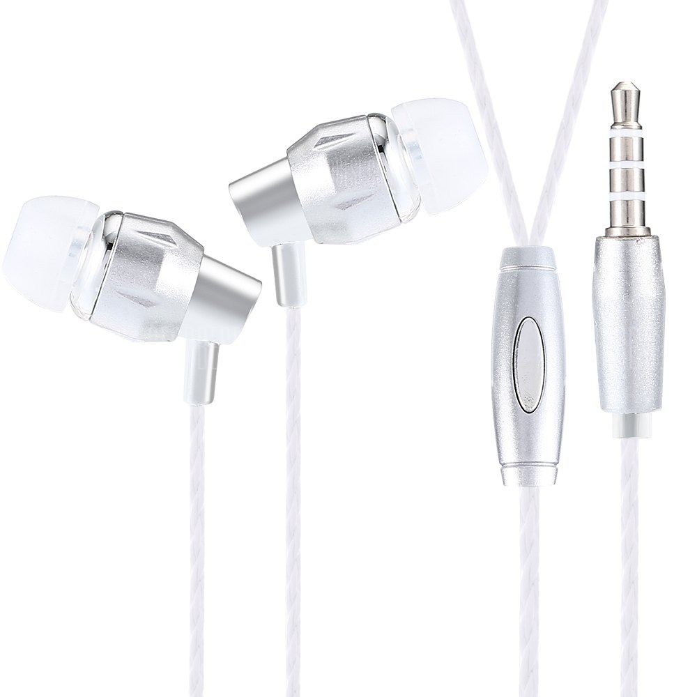 offertehitech-gearbest-KSD - A28 In-ear Earphones with Microphone