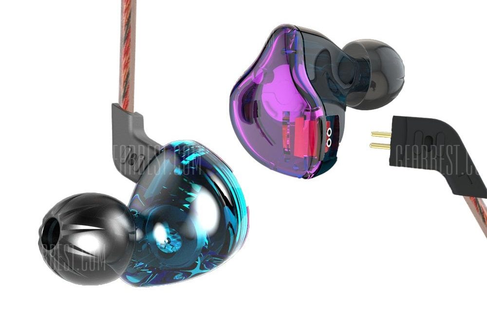 offertehitech-gearbest-KZ ZST Wired Noise-canceling In Ear Earphones